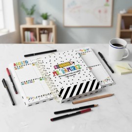 Agenda Docente Pencil Dots 2026-2027