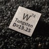 Tungsten Cube - Metal Element Cubes - Laser Engraved Density