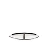 Alessi edo Lid with Knob, Stainless Steel, Steel, Brown, Diameter