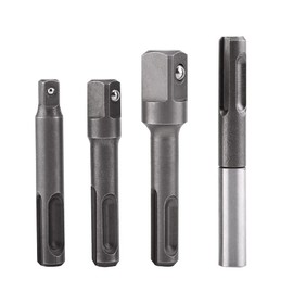 Impact Extension Bar, SDS Plus Shank Hex Drive Socket Adaptor and 1/4Inch,3/8Inch,1/2Inch Drill Bit Extension Quick Connector