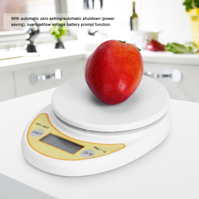 5kg 1g Portable Jewelry Scale Electronic Digital Food Weight Scale
