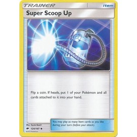 Super Scoop Up - 124/147 - Uncommon - Sun & Moon: Burning Shadows