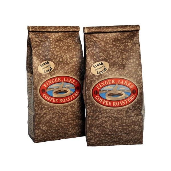 Finger Lakes Coffee Roasters, Java Blawan Estate Coffee, Whole Bean, 16-ounce bags (pack of two)