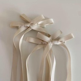 VOKLLIYU Women's Hair Pin, Stylish, Ribbon, Hair Accessory, Ribbon Scrunchies, Hair Ornament, For School Entrance Ceremonies, Weddings, Recitals, Photos, Brides, Kimono, Everyday Use, Hair Accessories