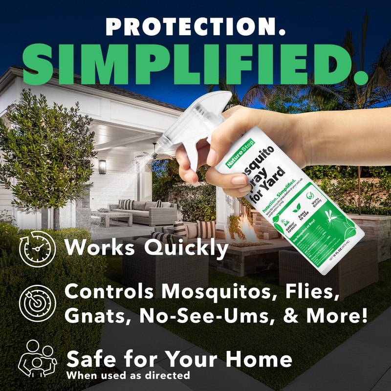 NatureStop Mosquito Spray for Yard 16oz