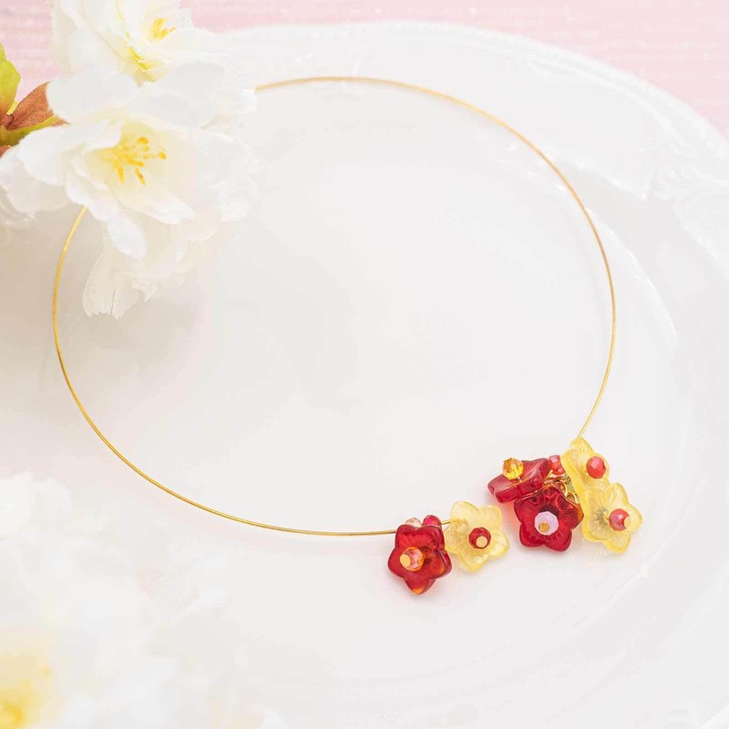 Memory Wire for Necklaces in Gold 20 Turns for Jewellery