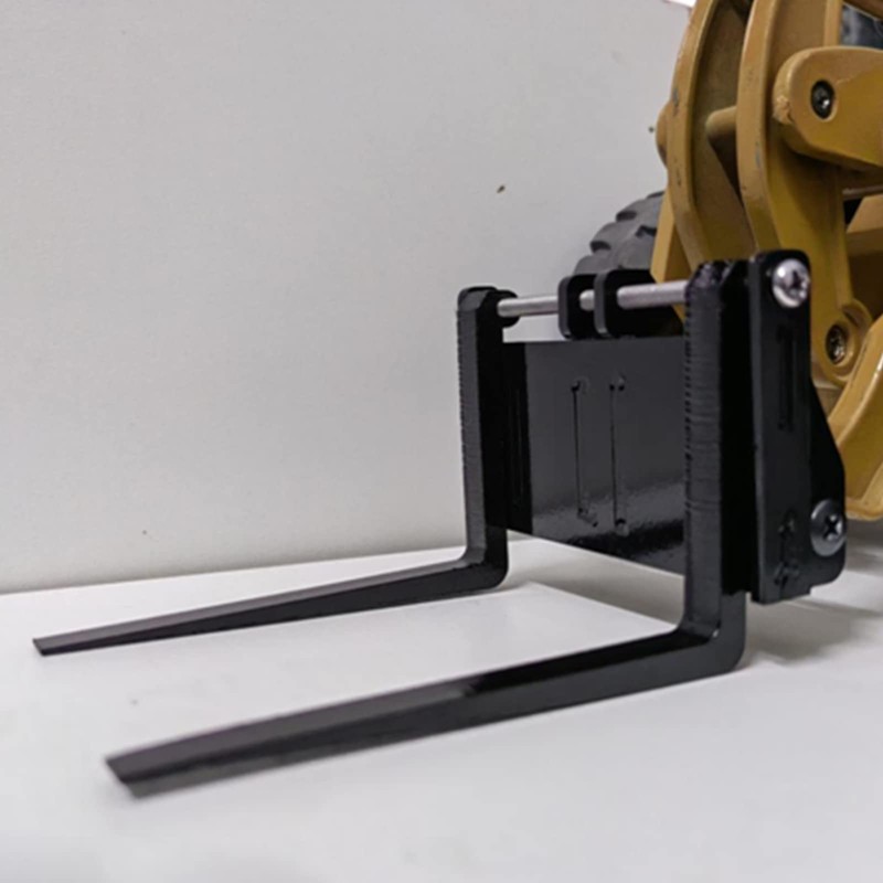 XHSESA RC Metal Forklift Bucket Modified Pallet Fork for Huina