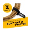 GLS Audio (5) GLS Audio 15 ft Instrument Cable, Yellow/Brown