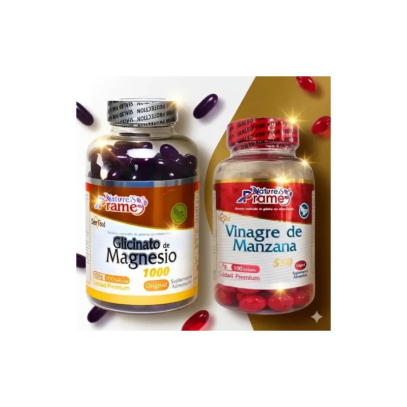 Glicinato De Magnesio 500 mg - 60 Cápsulas
