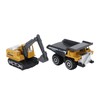 6pcs 1:64 Construction Vehicle Toy Mini Decoration Alloy Construction Vehicle