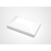 JSP Manufacturing White 4x6 Fence Post Caps(3-5/8"x 5-5/8") Multipack Wholesale Bulk Pricing Fits Treated Posts 4 x 6 Nominal Fence Post Caps White (1)