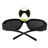 Grenhaven Pinhole Glasses for Eye Training - Black