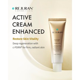 REJURAN® Active Cream Enhanced, DOT™ c-PDRN® – Deep Rejuvenation Salmon DNA PDRN Face Moisturizer for Collagen Boosting, Skin Elasticity, Firming, and Lifting. Korean Skincare. (1.69 fl oz)