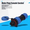Aviation Cable Connector Socket LP20 IP68 Waterproof Male Plug Female