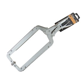 Lot of (2) 18" Locking C Clamp Pliers Swivel Jaw Pad Vise Welding Tool 110718