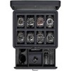 ROTHWELL 8 Slot Leather Watch Box with Valet Drawer -