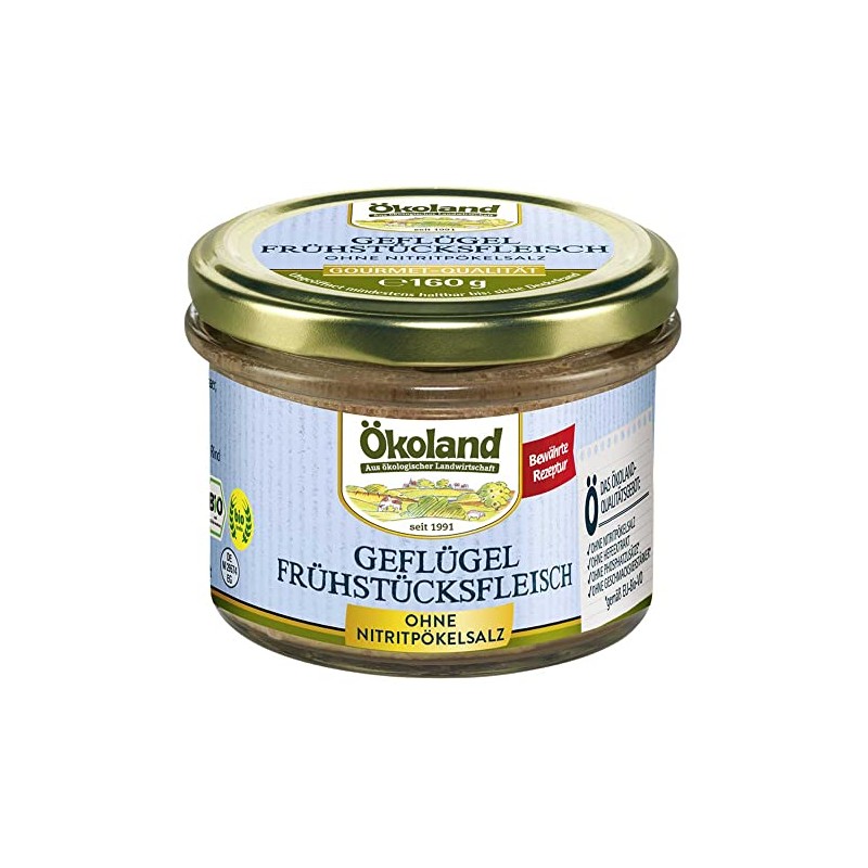 Ökoland Poultry Breakfast Meat (160 g) - Organic