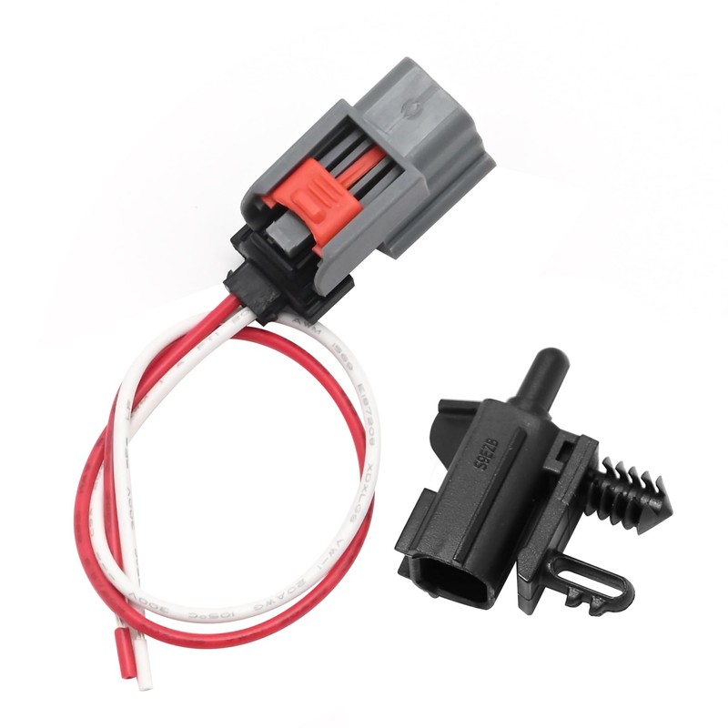 MDEOOSKY Car Ambient Air Temperature Sensor with Connector Pigtail Harness,