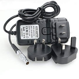 SZRMCC Straight 0B 2 Pin Male AC DC Power Adapter with US UK EU AU Plugs for Teradek Bolt SmallHD 503 703 Hollyland Cosmo 600 (Straight 2 Pin)