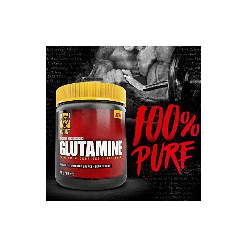 Mutant Mutant Core Series L-Glutamine (300g) Standard - Amino Acids
