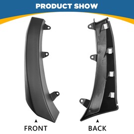 TOPUS Right Side Front Wheel Opening Flare Molding Extension for Ram 4500 5500 2011-2018 Passenger Side Replaces 1JX30RXFAB 1JX30RXFAA
