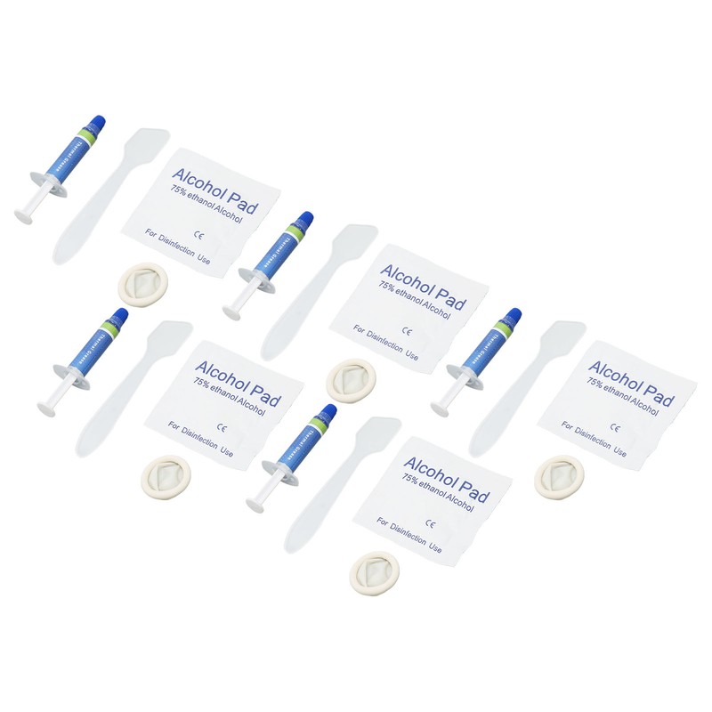 5Pcs Thermal Paste 4.55W/m.k Metal Free Safe Strong Adhesion Thermal