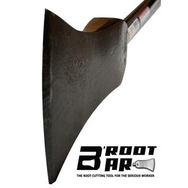 B'ROOT BAR - Root Cutting Tool, Digging Tool, Vertical Axe, 72- Inch