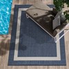 CAMILSON Outdoor Rug - Modern Area Rugs for Indoor and