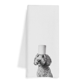 WFSM Poodle Gifts Hand Towels - Dog Decorative Towels for Bathroom, Poodle Gift for Women, Poodles Decor, Poodles Gift for Kids, Decorative Hand Towels for Bathroom, 16×24 Inches