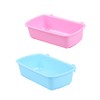 Small Animal Feeder Bowl Basic Dish Covenient Hanging Cups -