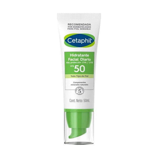 Hidratante Facial Cetaphil Diario Fps 50 Con 50ml