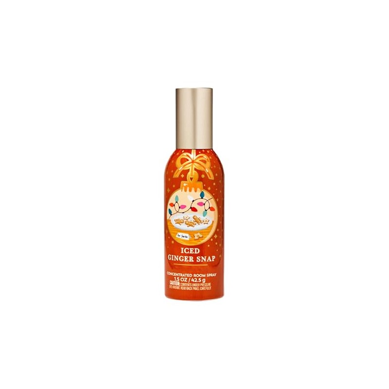 Bath and Body Iced Gingersnap Concentrated Room Spray 1.5 Oz