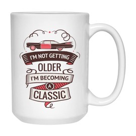Dad Grandpa Mug 15 oz White Classic for Mom Father Mother Grandfather Grandmother