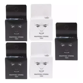 Mafab 5 Piezas Hilo Entintado Diseño Ceja Microblading Maquillaje