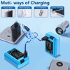Artman NP-FW50 Battery 2-Pack 1500mAh with USB-C 2in1 Charging Cable