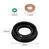 MKAREPART Diesel Injector Seals Washer O-ring Clamp Bolts Kit Compatible