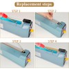 SEELAUGH Pack of 10 Heat Sealer Film Welding Machine Replacement
