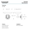 Lucyound Jabonera, Soporte de Jabón Ovalado de Ducha con Drenaje,