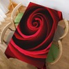 Walmsco Tablecloth Red Rose Decor For Dining Room Kitchen Rectangular