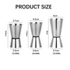 Cocktail Jigger, Cocktail Measuring Cup, Double Cocktail Measuring Cup, Stainless