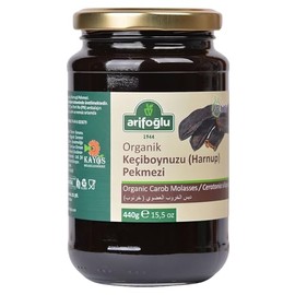 Arifoglu Organic and Pure Molasses Series (Carob Molasses 16.9 Oz / 480 Gr)