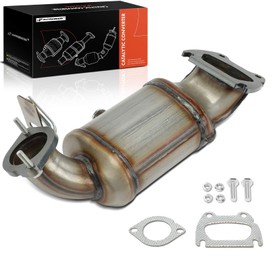 A-Premium Front Left Catalytic Converter with Gasket Kit Direct-Fit Compatible with Jeep KL Series Cherokee 2014-2018 3.2L & Chrysler 200 2015-2017 3.6L, E.P.A. Compliant, Replace# EC20471