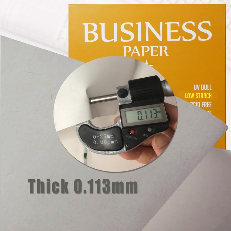 90GSM 75% Cotton 25% linen Business Paper, A4 size White