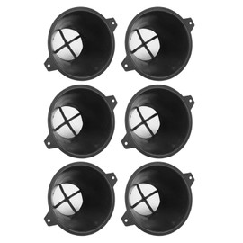 Pack of 6 Paint Strainer, Colour Filter Screen, Funnel Filter, Nylon Mesh Screen, Reusable, Industrial Nylon Mesh Colour Filter for Filtering Oil, Water-based Oil Paints