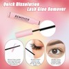 DNSGOOR DIY Lash Extension Kit 590Pcs 9-18mm D Curl Lashes
