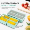 2PCS con Tapa, Recipiente para Sopa de 1 Taza, Moldes