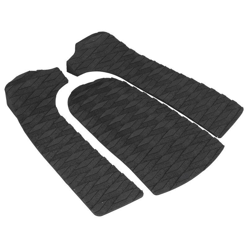 3pcs EVA Surfboard Deck Traction Pads AntiSkid Surf Deck Pad