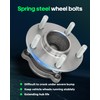 SCITOO Wheel Bearing and Hub Replaces 512519 Rear fit for