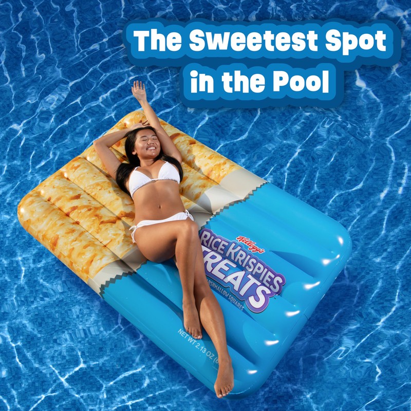 Giant Rice Krispies Pool Float, 6 Feet Extra Large Inflatable