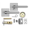 Berlin Modisch Privacy Lever Door Handle Slim Square Easy to